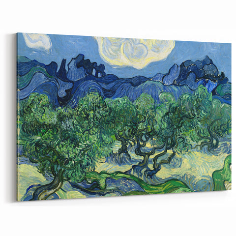Impressionist Landscape Wall Art - Olive Trees by Van Gogh Print