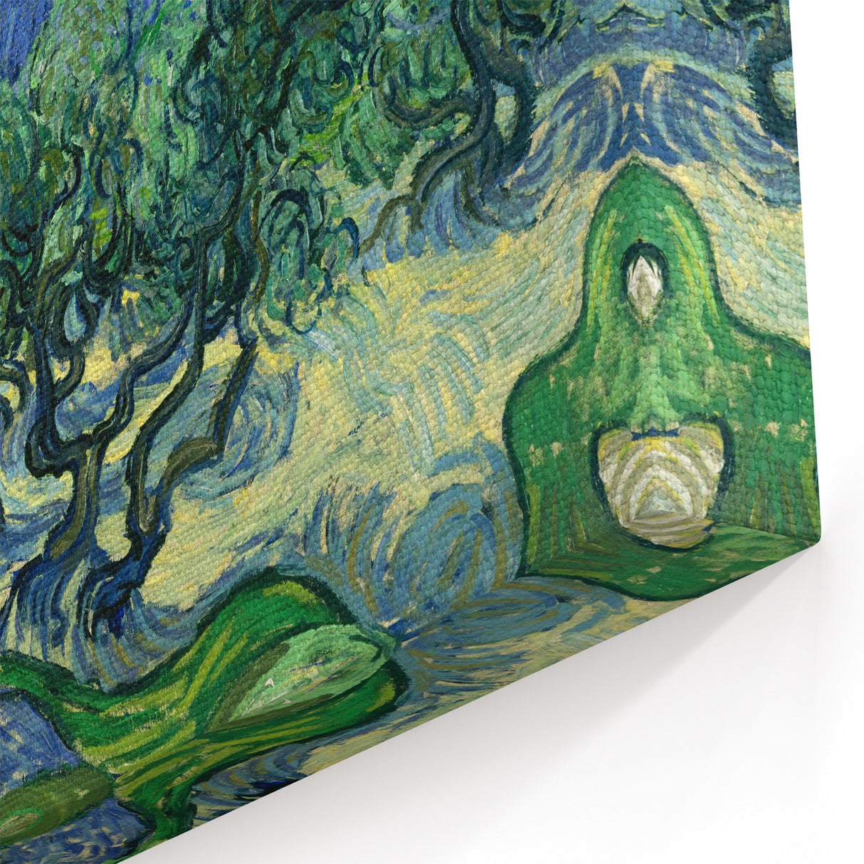 Impressionist Landscape Wall Art - Olive Trees by Van Gogh Print
