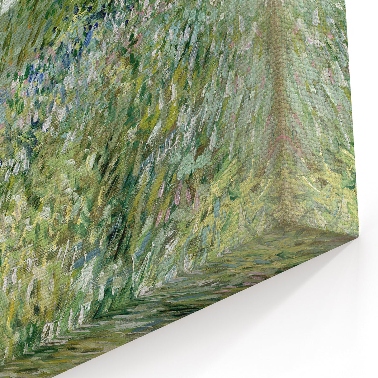 Impressionist Spring Landscape Wall Art - Riverbank by Van Gogh