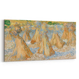 Impressionist Wheat Fields Wall Art - Sheaves of Wheat by Van Gogh