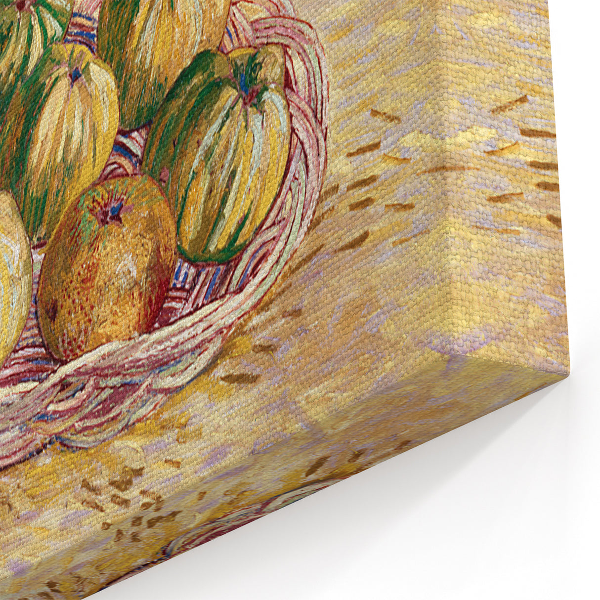 Impressionist Still Life Wall Art - Basket of Apples by Van Gogh