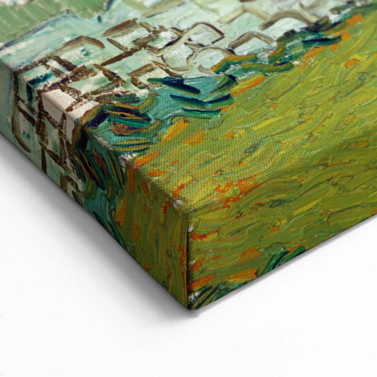 Impressionist Village Wall Art - Street in Auvers by Van Gogh