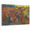 Impressionist Vineyard Wall Art - The Red Vineyard by Van Gogh