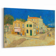 Impressionist Village Wall Art - The Yellow House by Van Gogh