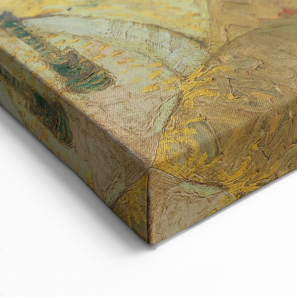 Impressionist Village Wall Art - The Yellow House by Van Gogh
