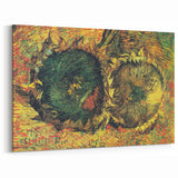 Impressionist Floral Wall Art - Two Cut Sunflowers by Van Gogh