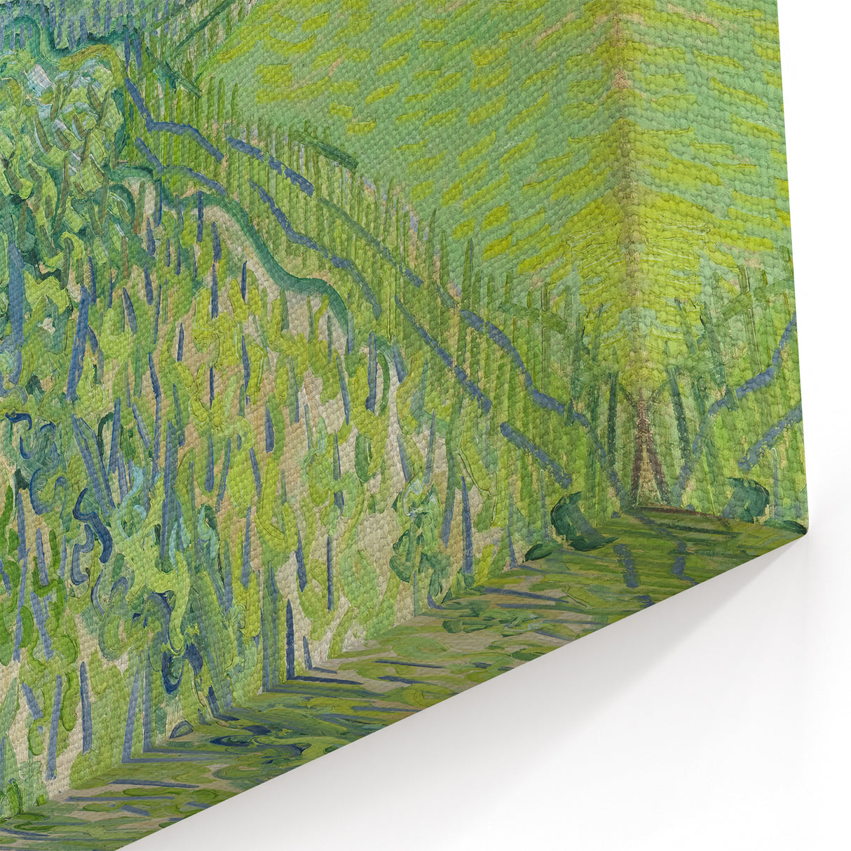 Impressionist Landscape - Vineyards at Auvers by Van Gogh Print