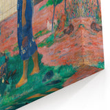 French Impressionist Art - Why Are You Angry by Paul Gauguin Print