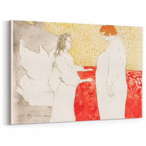 Toulouse-Lautrec Prints - Woman in Bed Impressionist Wall Art
