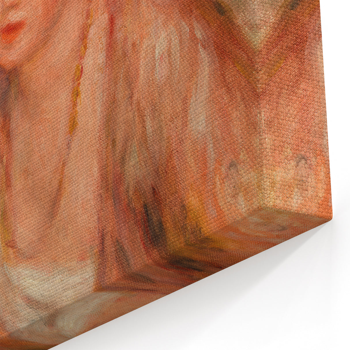 Elegant Impressionism Wall Art – Renoir’s Feminine Portrait