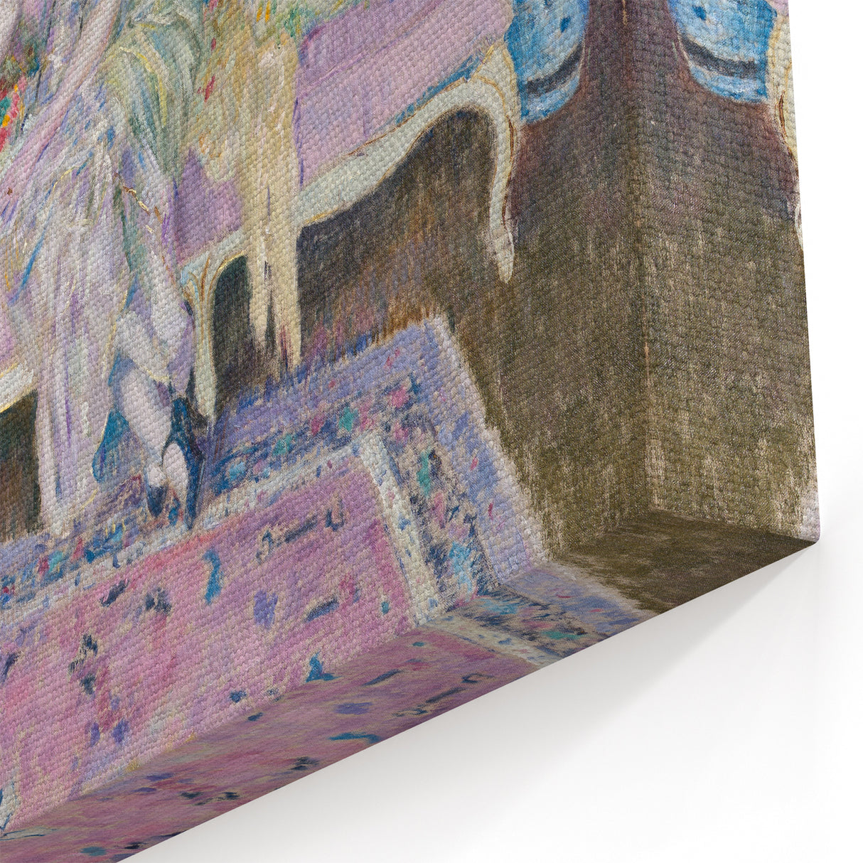 Refined Impressionist Interior – Frieseke’s Elegant Sofa Scene
