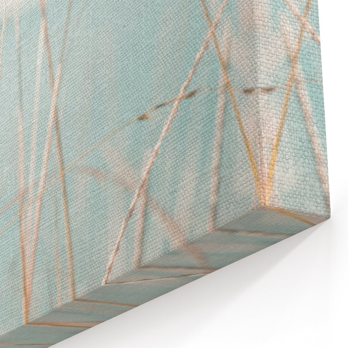 Golden Coastal Breeze - Nature Inspired Summer Wall Art