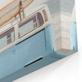 Retro Beach Van - Summer Vibes Wall Art