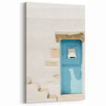 Summer Wall Art – Blue Door and White Walls for Relaxing Beach Vibes