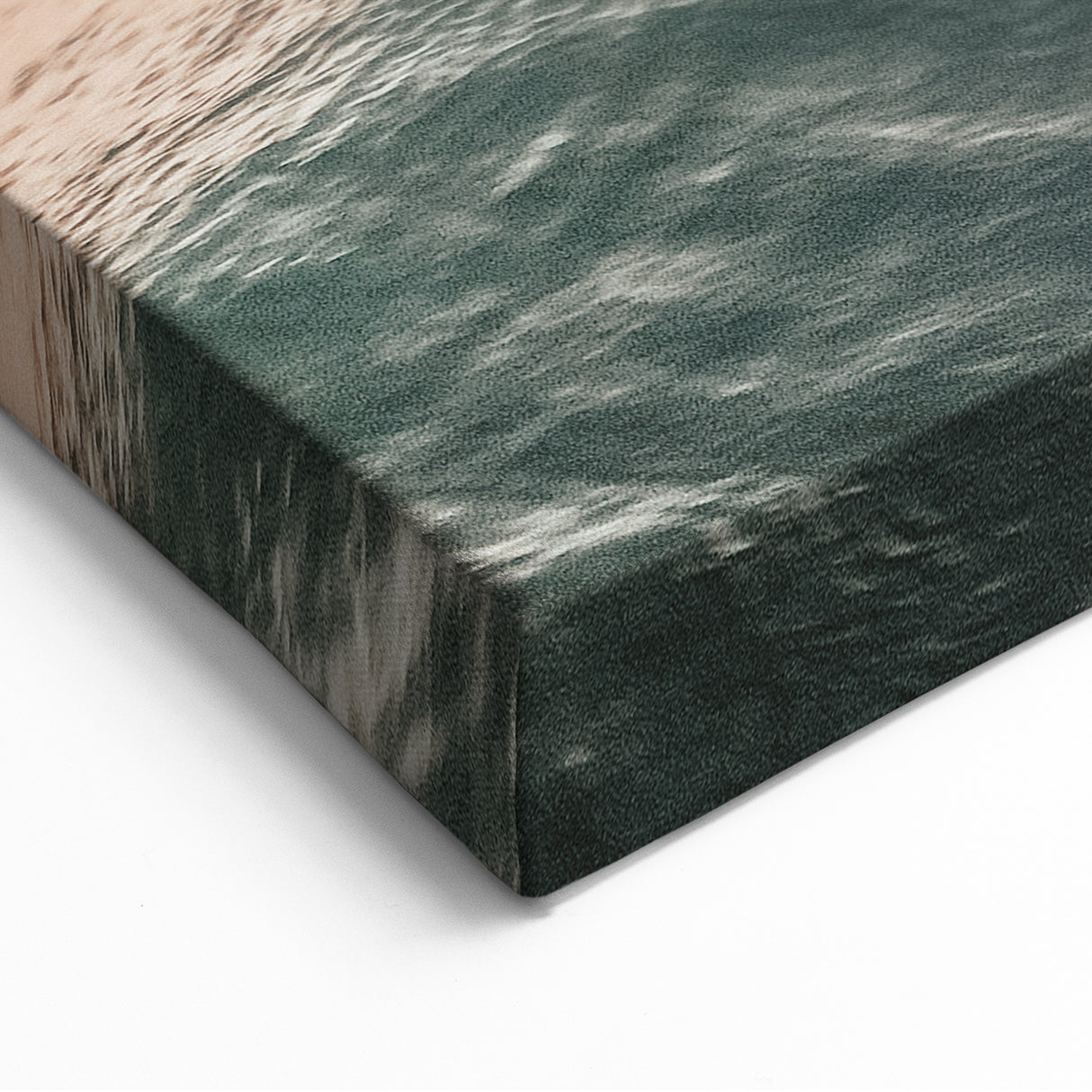 Sunset Canvas Art – Surfers Riding Waves at Golden Hour