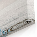 Summer Wall Art – Tranquil Blue Pier Leading to the Ocean