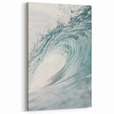 Tropical Wall Art – Ocean Wave Power Canvas Print