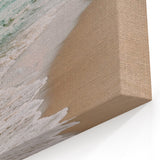 Beach Decor Prints – Gentle Waves on Golden Shore Canvas