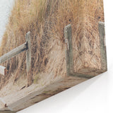 Summer Landscape Art - Coastal Sand Dune Wooden Path Canvas