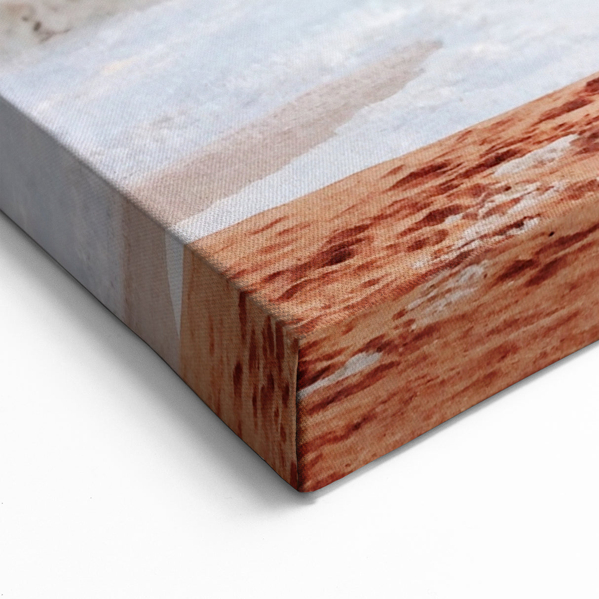 Ocean Breeze Canvas - Summer Beach Waves Coastal Wall Art