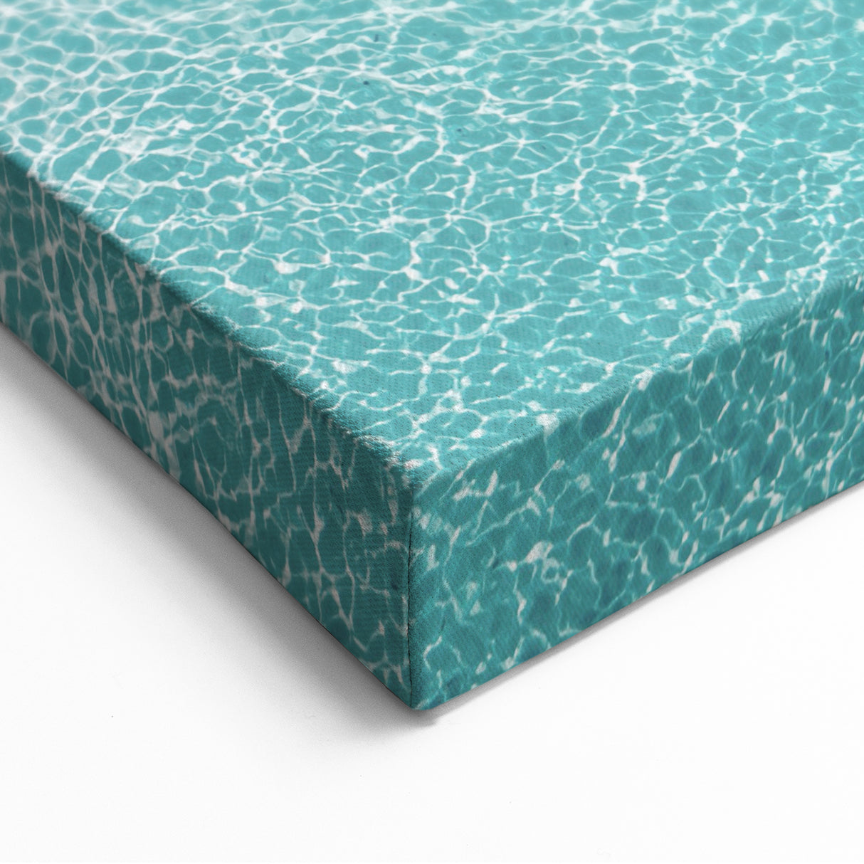 Tropical Wall Art - Relaxing Summer Pool Water Canvas Print