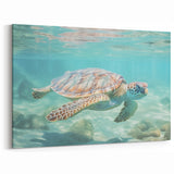 Summer Wall Art - Sea Turtle Beach Decor Print