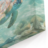 Summer Wall Art - Sea Turtle Beach Decor Print
