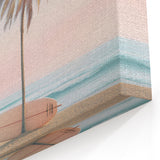 Beach Decor Print - Palm Tree Summer Vibes Art