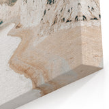 Summer Landscape Art - Coastal Cliff Beach Canvas