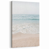 Beach Decor Print - Gentle Ocean Summer Waves Art