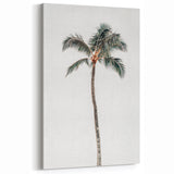 Tropical Wall Art - Minimalist Palm Tree Canvas