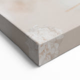 Beach Decor Print - White Blooms Summer Scenery Canvas