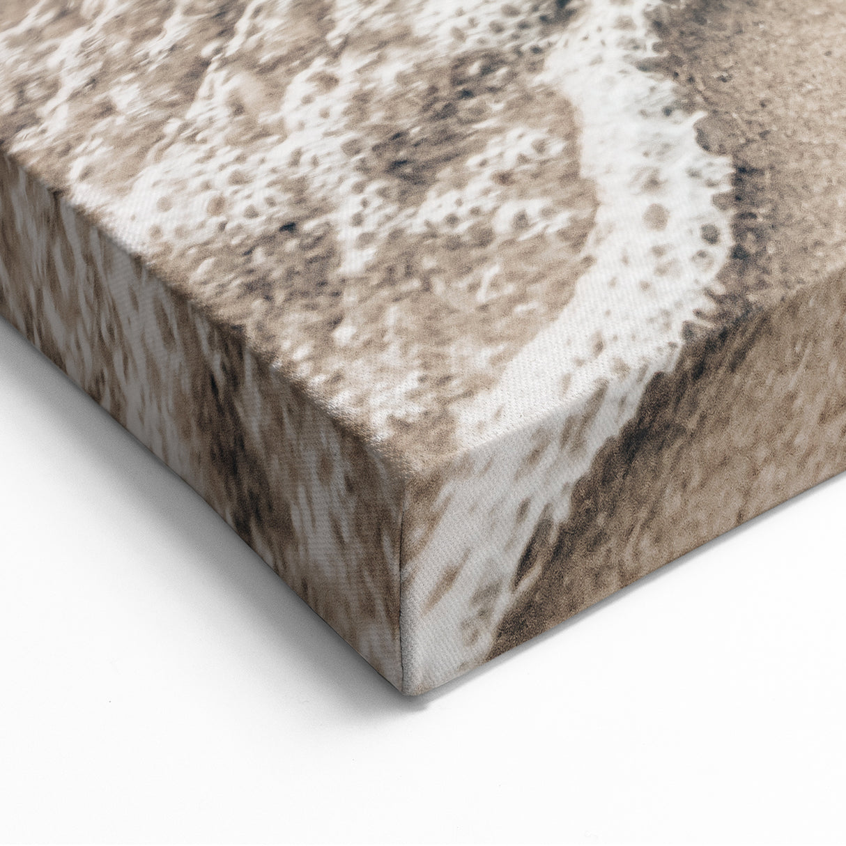 Sunset Canvas Art - Ocean Waves on Sandy Beach