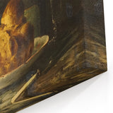 Rustic Dishes Wall Art for Kitchen Wall Decor – Culinary Canvas Art