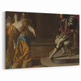 Classic Baroque Art Print - Dramatic Scene with Regal Elegance