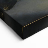 Baroque Art Print - Golden Elegance and Mystery in a Dim Setting