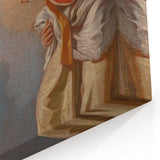 Baroque Art Print - Angelic Figures in Flowing Robes