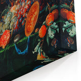 Baroque Art Print - Luxurious Still Life with Fruit and Goblets
