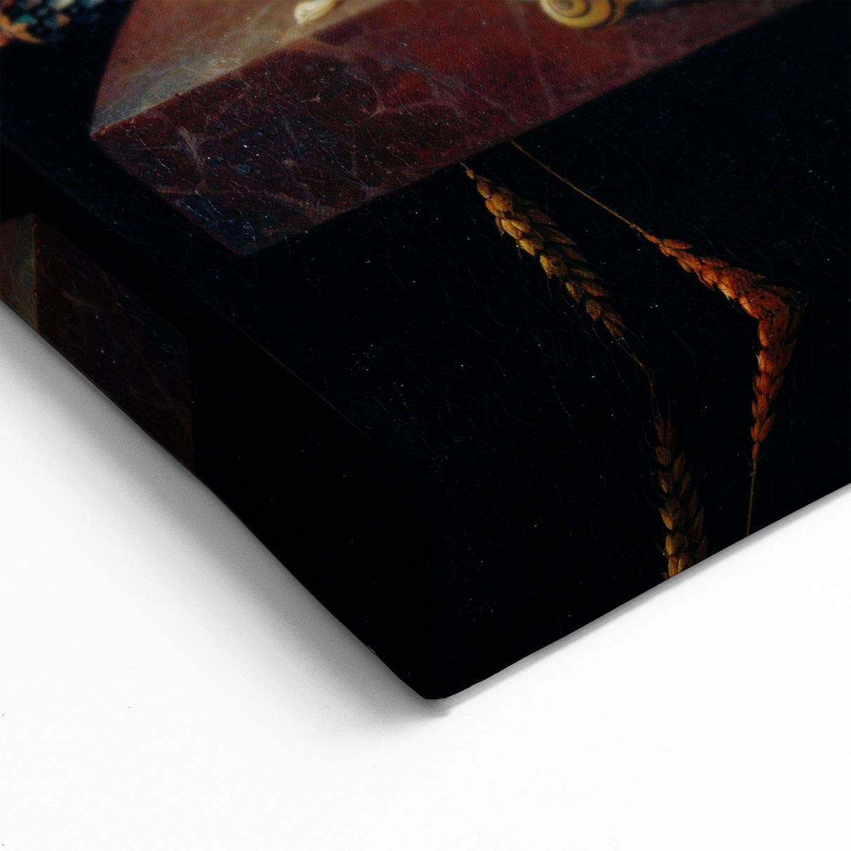 Baroque Art Print - Luxurious Still Life with Fruit and Goblets
