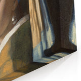 Girl with a Pearl Earring - Classic Baroque Portrait Wall Art Print