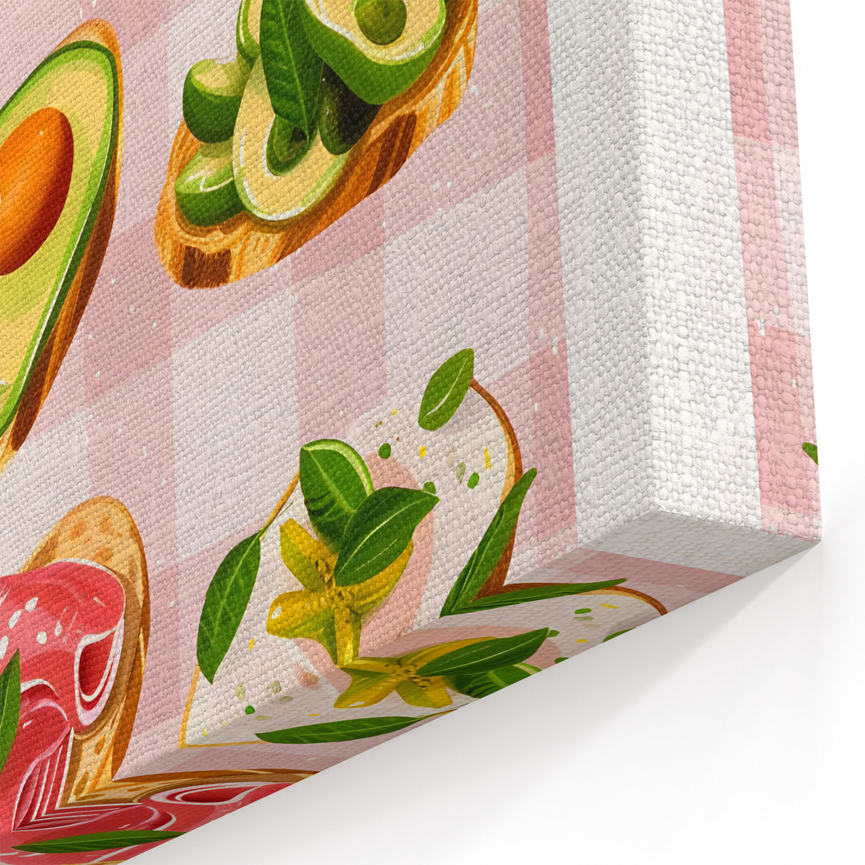 Bruschetta Dishes Wall Art - Italian Kitchen and Dining Room Decor