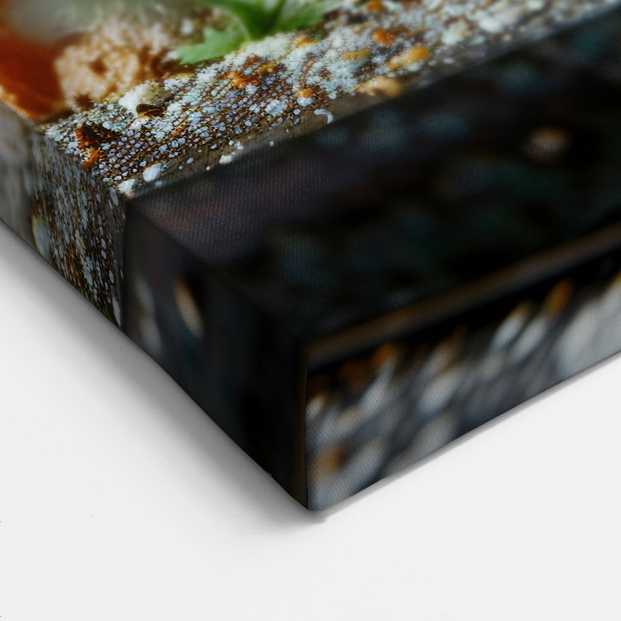 Egg and Greens Toast Wall Art - Elegant Kitchen and Dining Room Decor