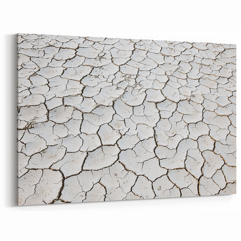 Cracked Desert Landscape Wall Art - Stunning Desert Canvas Prints
