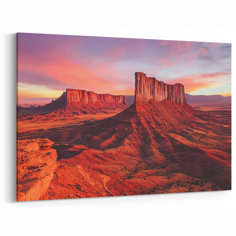 Vivid Monument Valley Wall Art - Stunning Desert Landscape Prints