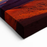 Monument Valley Sunrise Glow Wall Art - Stunning Desert Canvas Prints