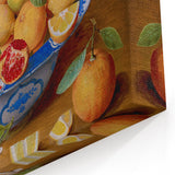 Baroque Still Life with Citrus - Classic and Elegant Rococo Art