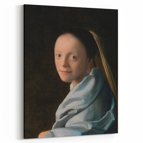 Baroque Portrait of a Young Woman - Timeless Rococo Art Print