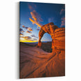 Desert Canvas Prints - Mesmerizing Desert Wall Art with Sunset Arch