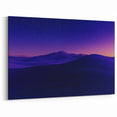 Desert Wall Art - Tranquil Desert Night Sky Canvas Prints
