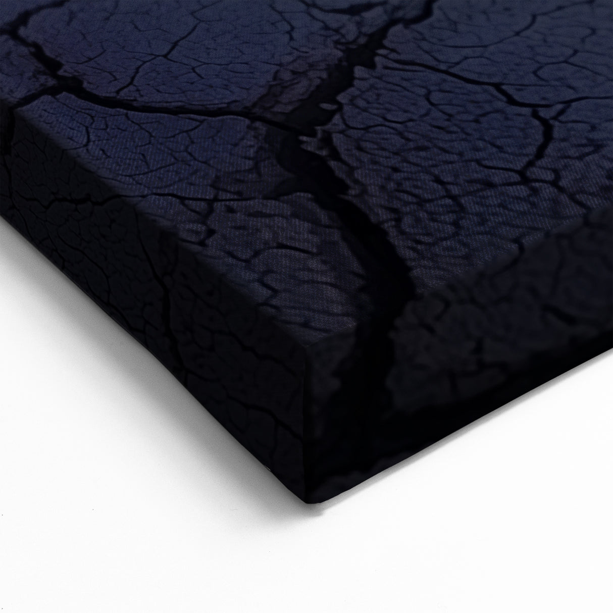 Desert Canvas Prints - Starry Night Sky Over Cracked Earth